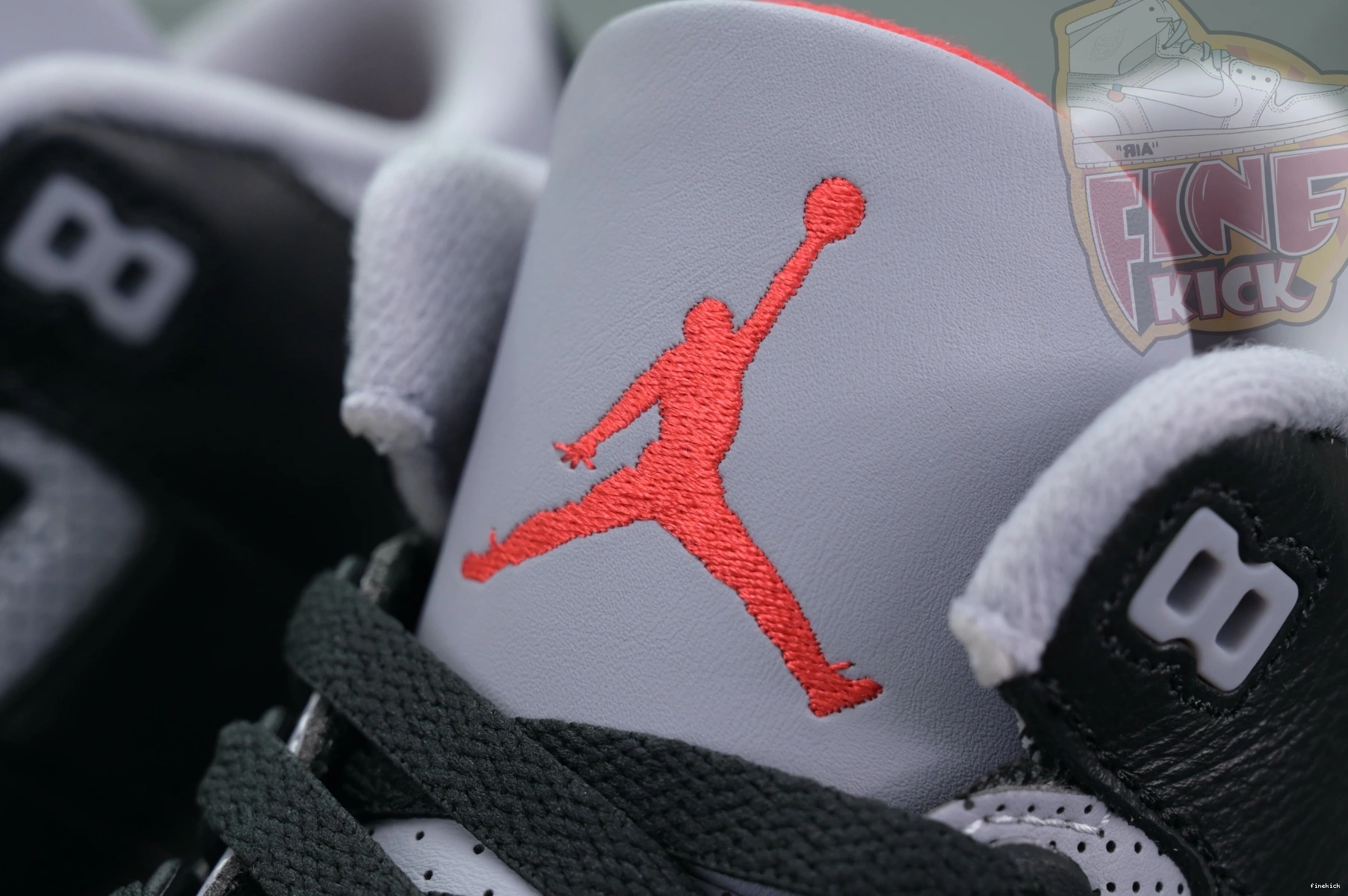 Air Reimagined” 3“Black Jordan Cement 0224